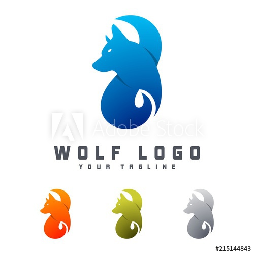 wallpapers Abstract Wolf Logo