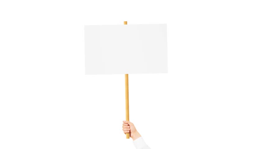 wallpapers Blank Sign On A Stick