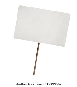 wallpapers Blank Sign On A Stick