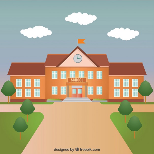 wallpapers Building College Vector