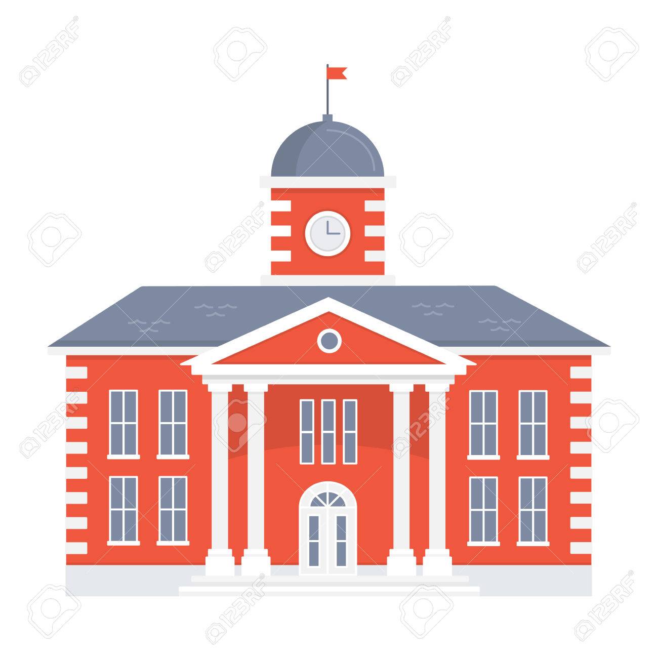 images Building College Vector