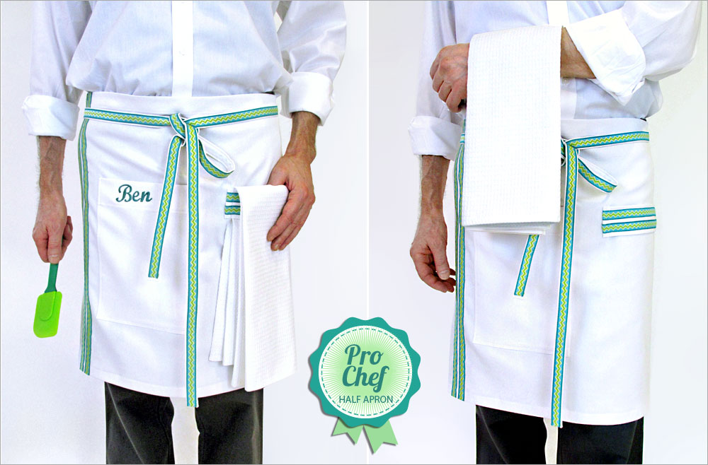 wallpapers Chef Half Apron Pattern