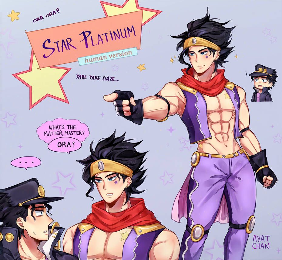 Featured image of post Cute Star Platinum Art