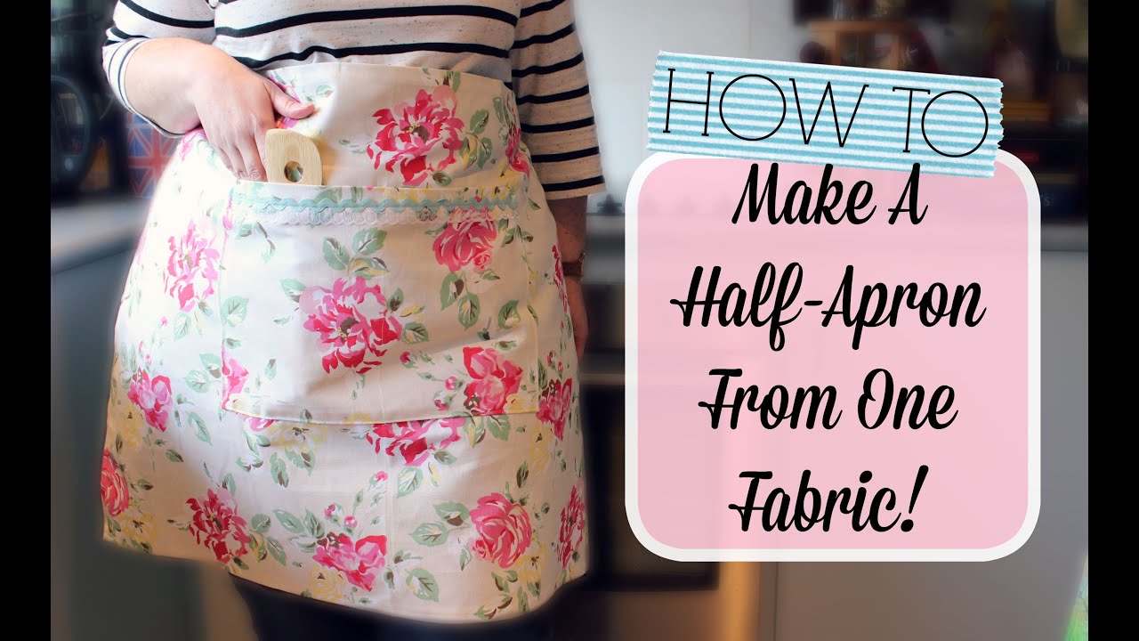 pix Diy Half Apron Pattern