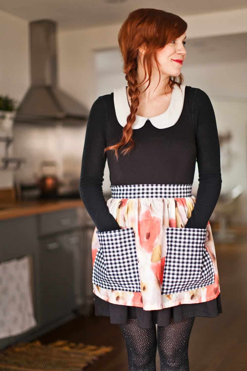 pix Diy Half Apron Pattern