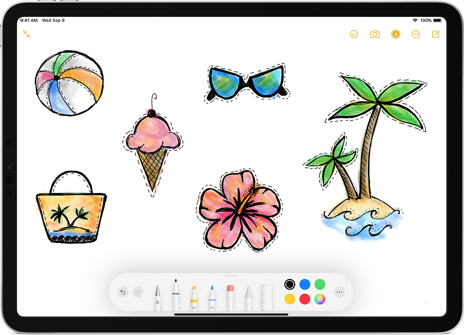 wallpapers Draw Together Online Ipad