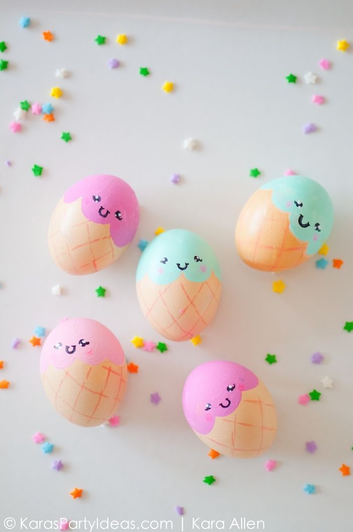 photo Easy Cute Easter Egg Designs