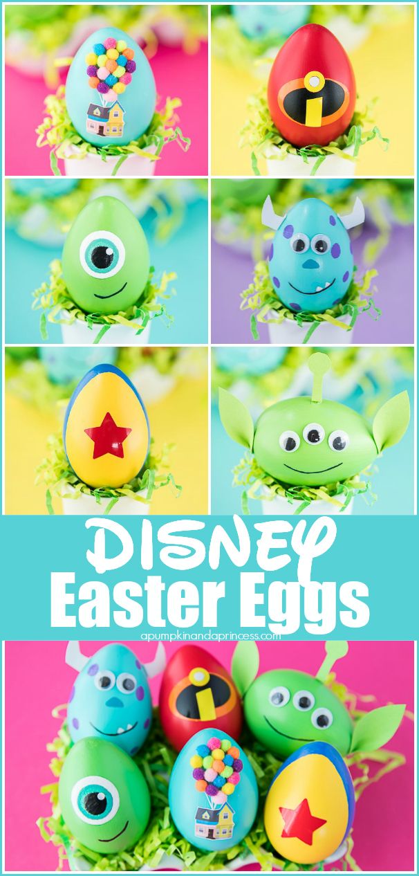 pix Easy Disney Easter Egg Designs