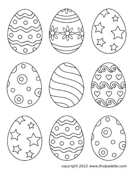 Featured image of post Easy Easter Egg Designs Drawings