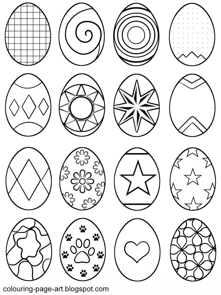 wallpapers Easy Easter Egg Designs Drawings