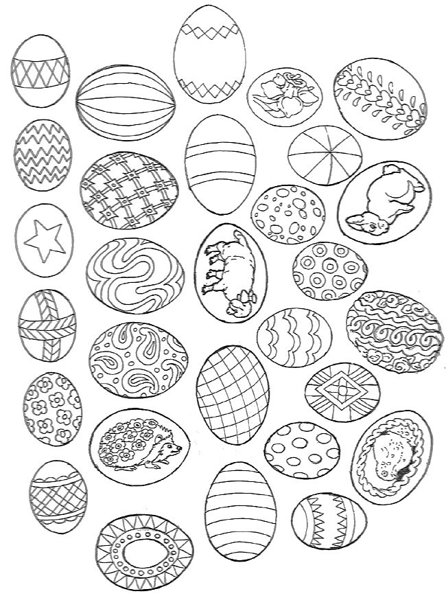 pix Easy Easter Egg Designs Drawings