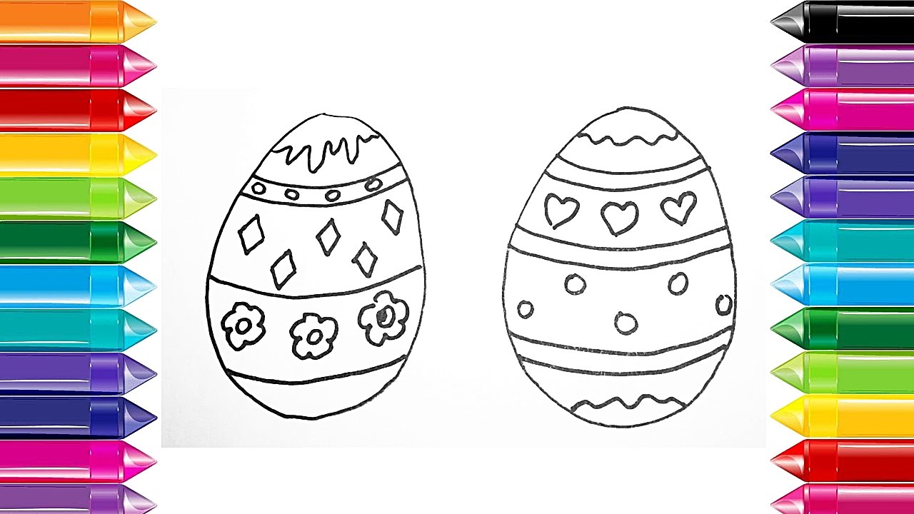 images Easy Easter Egg Designs Drawings