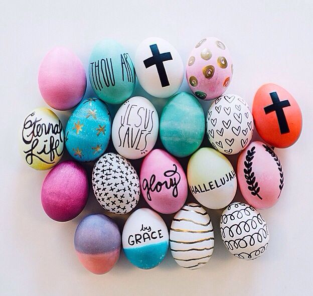 photo Easy Easter Egg Designs