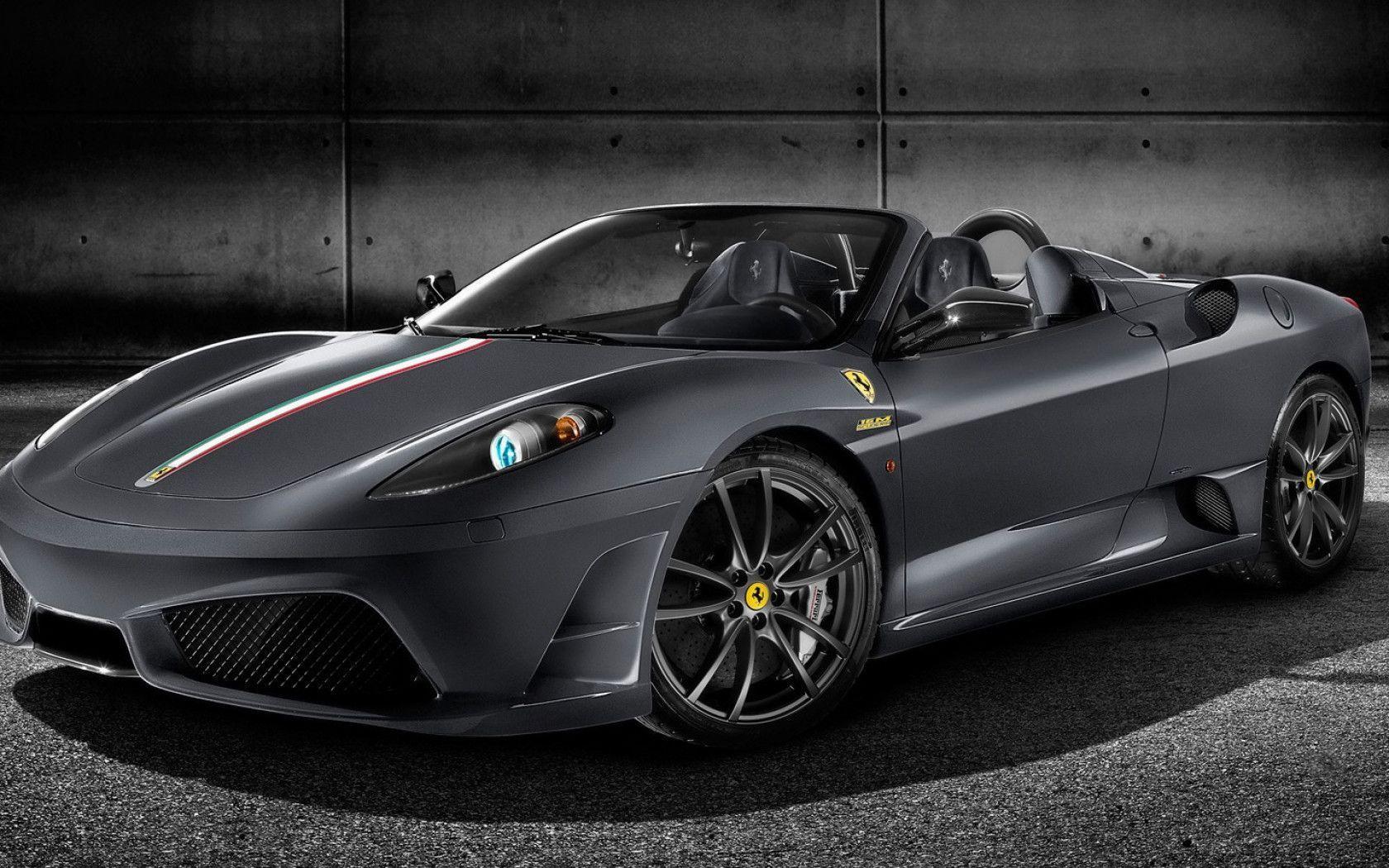 photo Ferrari Sports Car Black