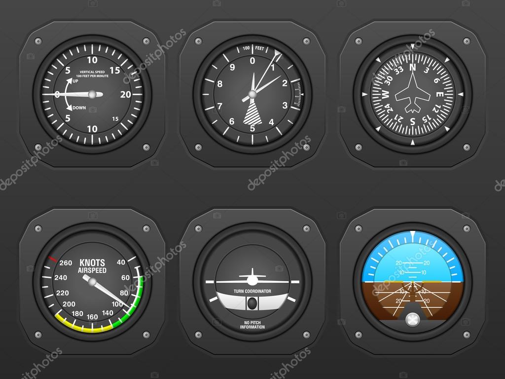 photo Flight Vector Dashboard