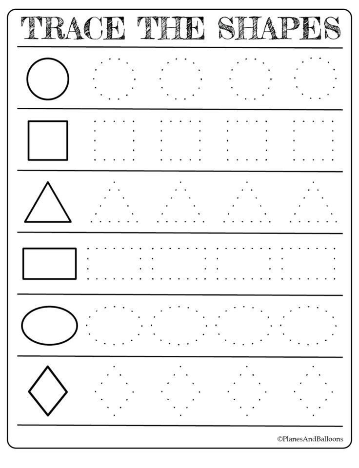 wallpapers Free Shapes Coloring Pages For Toddlers