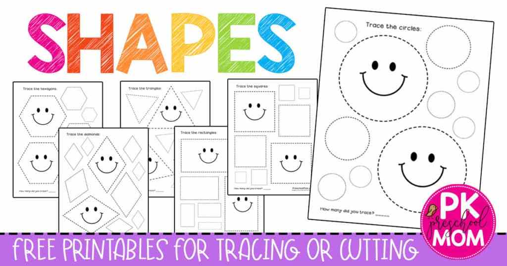 pix Free Shapes Coloring Pages For Toddlers