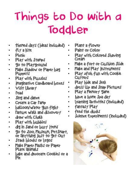 picture Fun Things For Toddlers To Do At Home