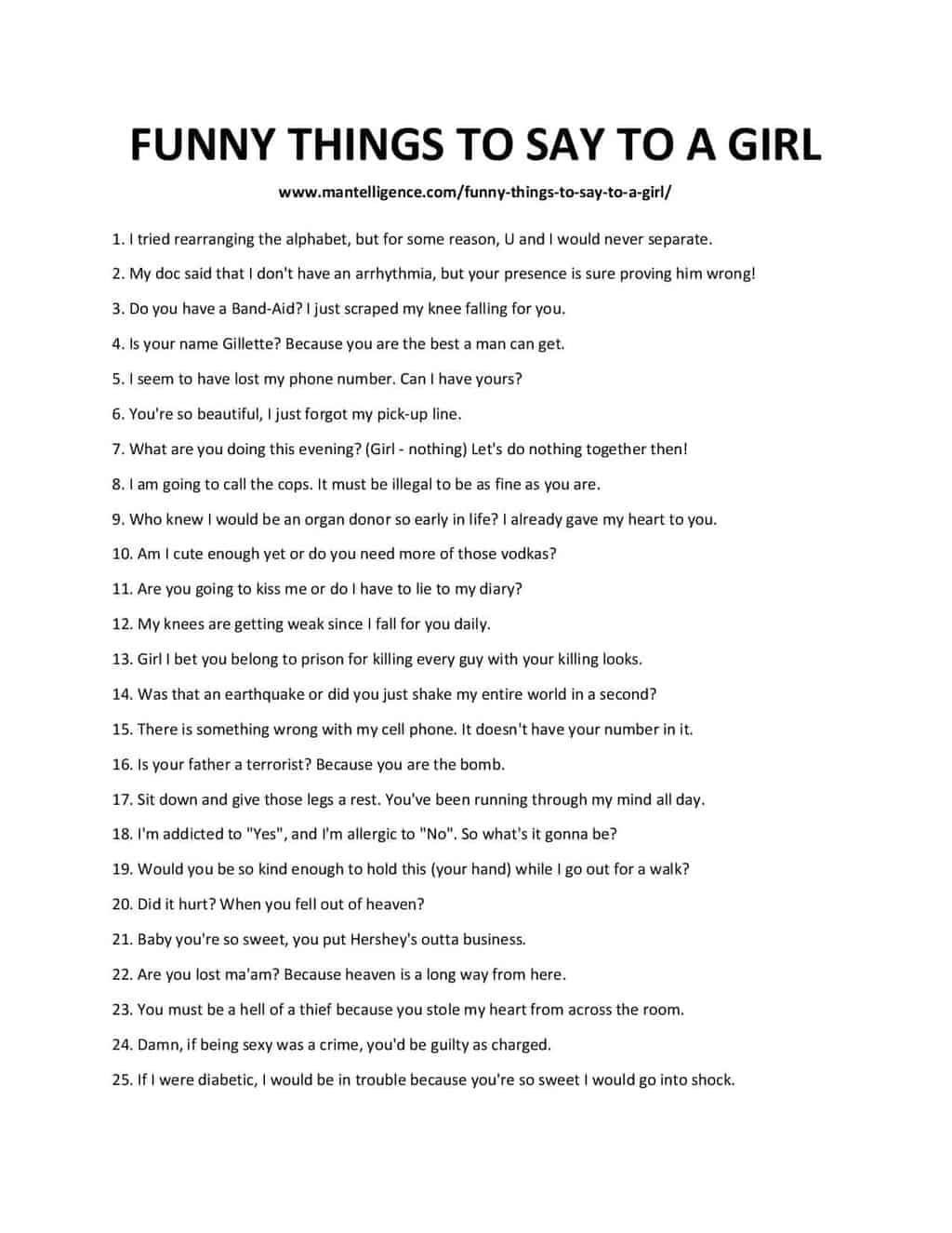 Featured image of post Funny Things To Tell Your Girlfriend