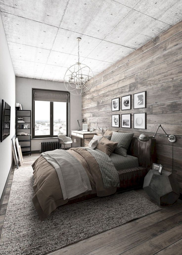 Featured image of post Grey Industrial Grey Rustic Bedroom Ideas