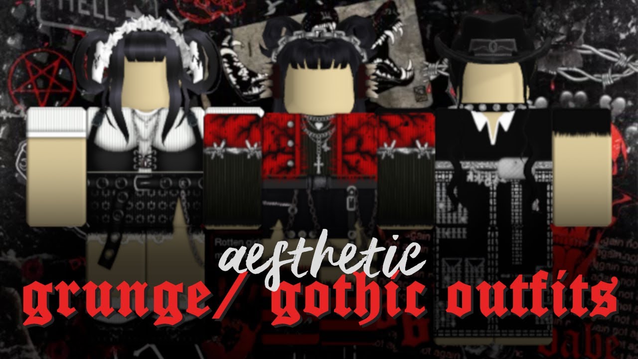 pix Grunge Emo Roblox Avatars