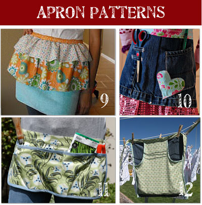 picture Half Apron Pattern Free