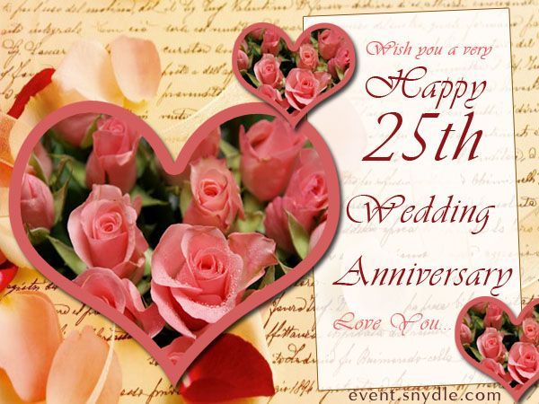 wallpapers Happy 25Th Wedding Anniversary Images