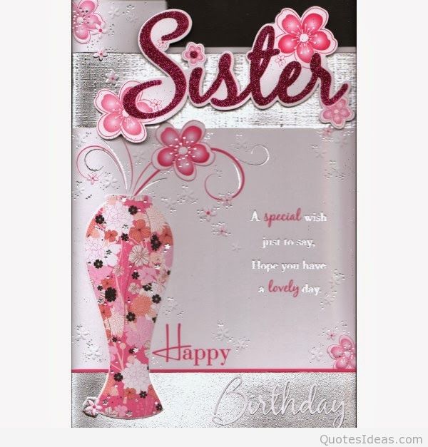 images Happy Birthday And Valentine's Day Sister