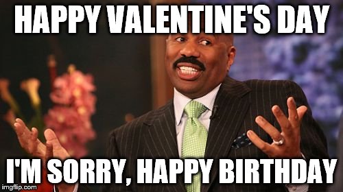 pix Happy Birthday Valentine's Day Meme