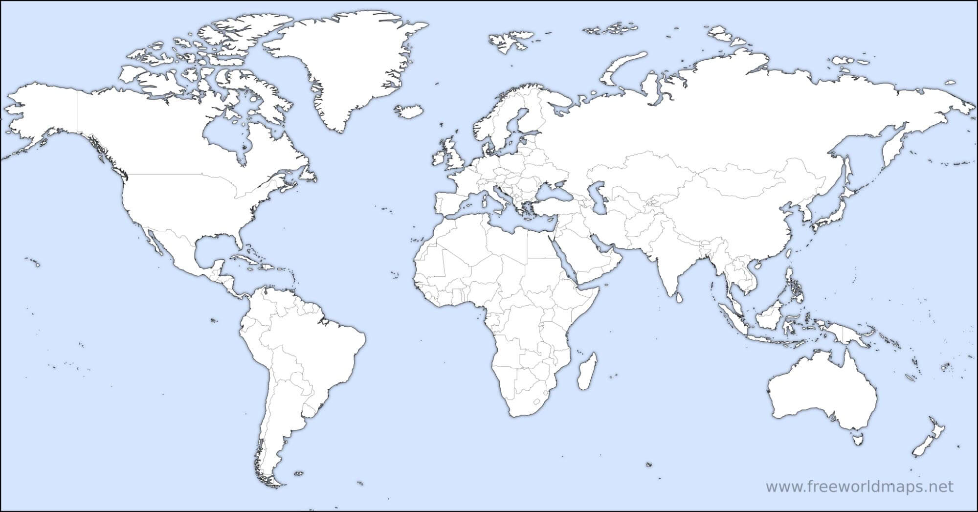 images High Resolution Labeled Blank World Map