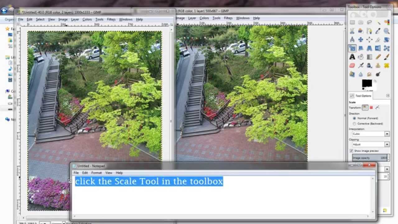 picture How To Increase The Size Of An Image In Gimp