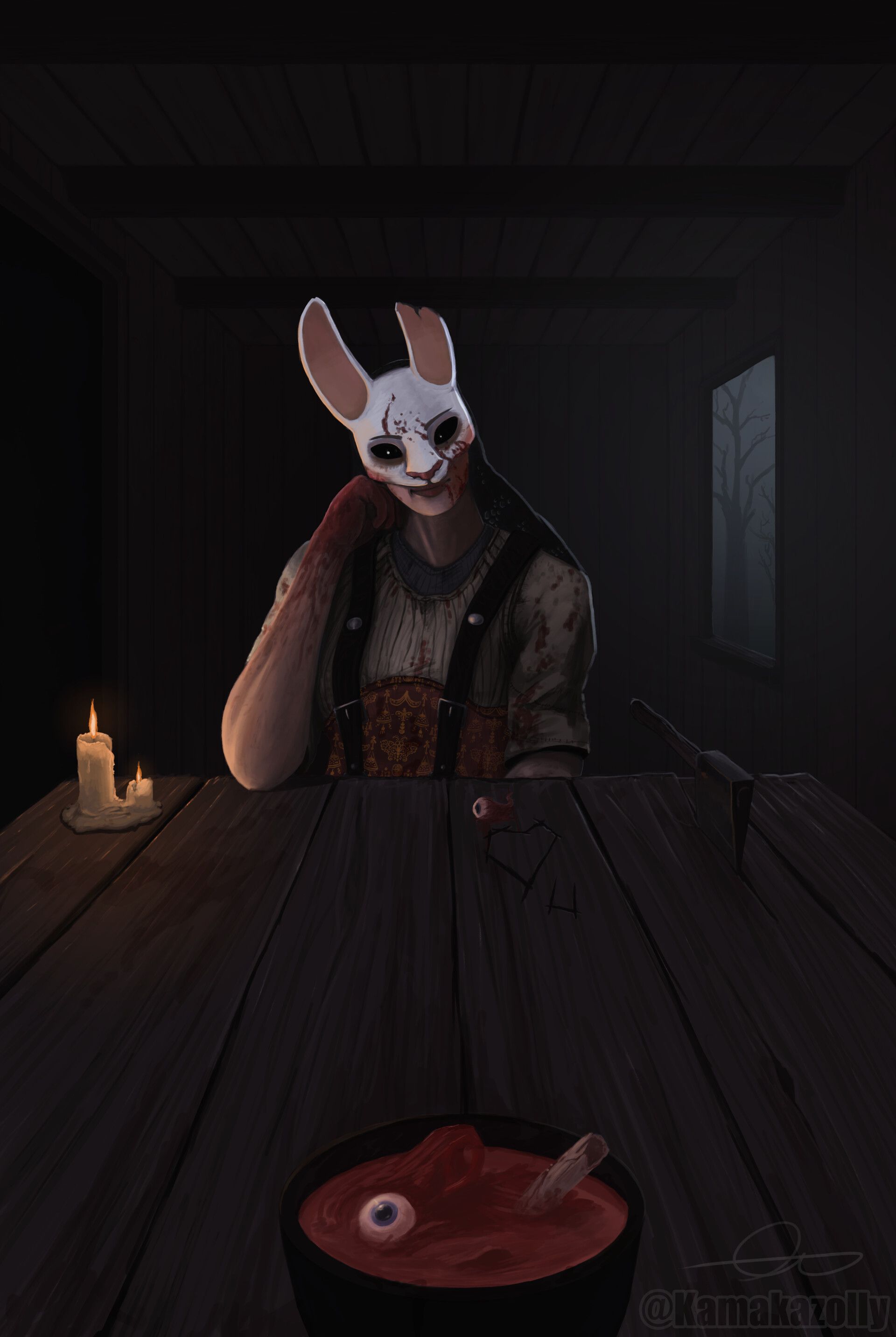 Featured image of post Huntress Dbd Art