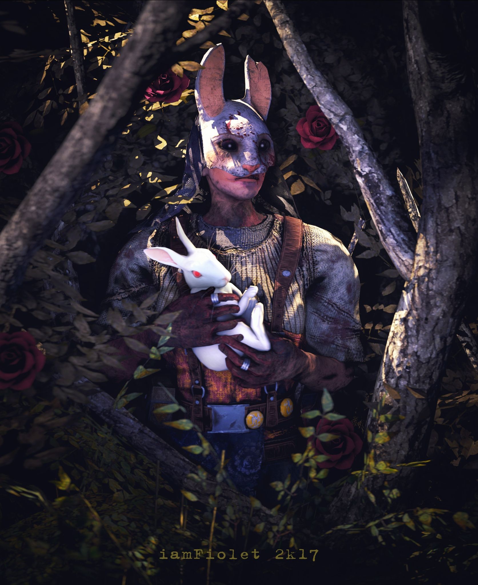 picture Huntress Dbd Art