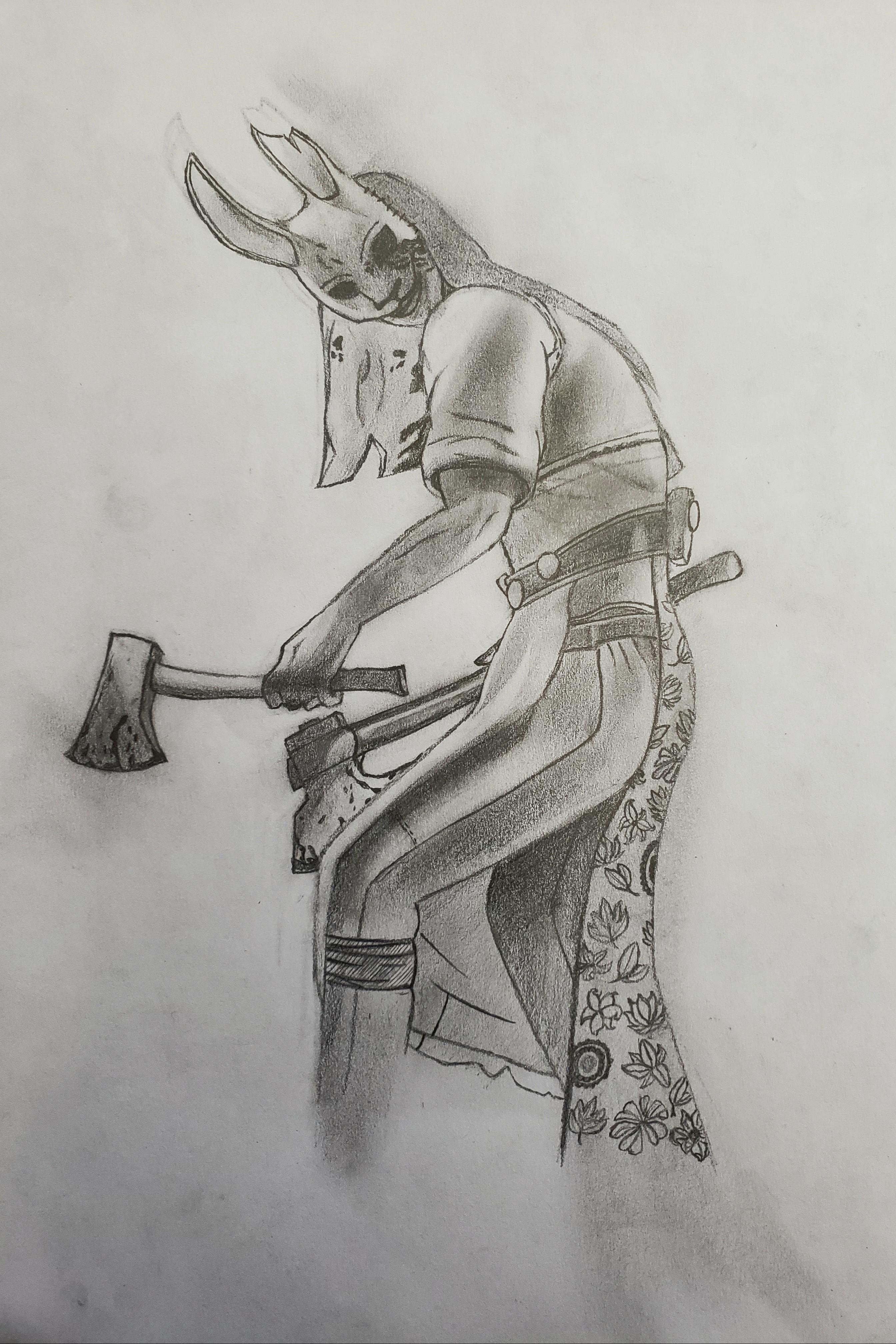 pic Huntress Dbd Drawing