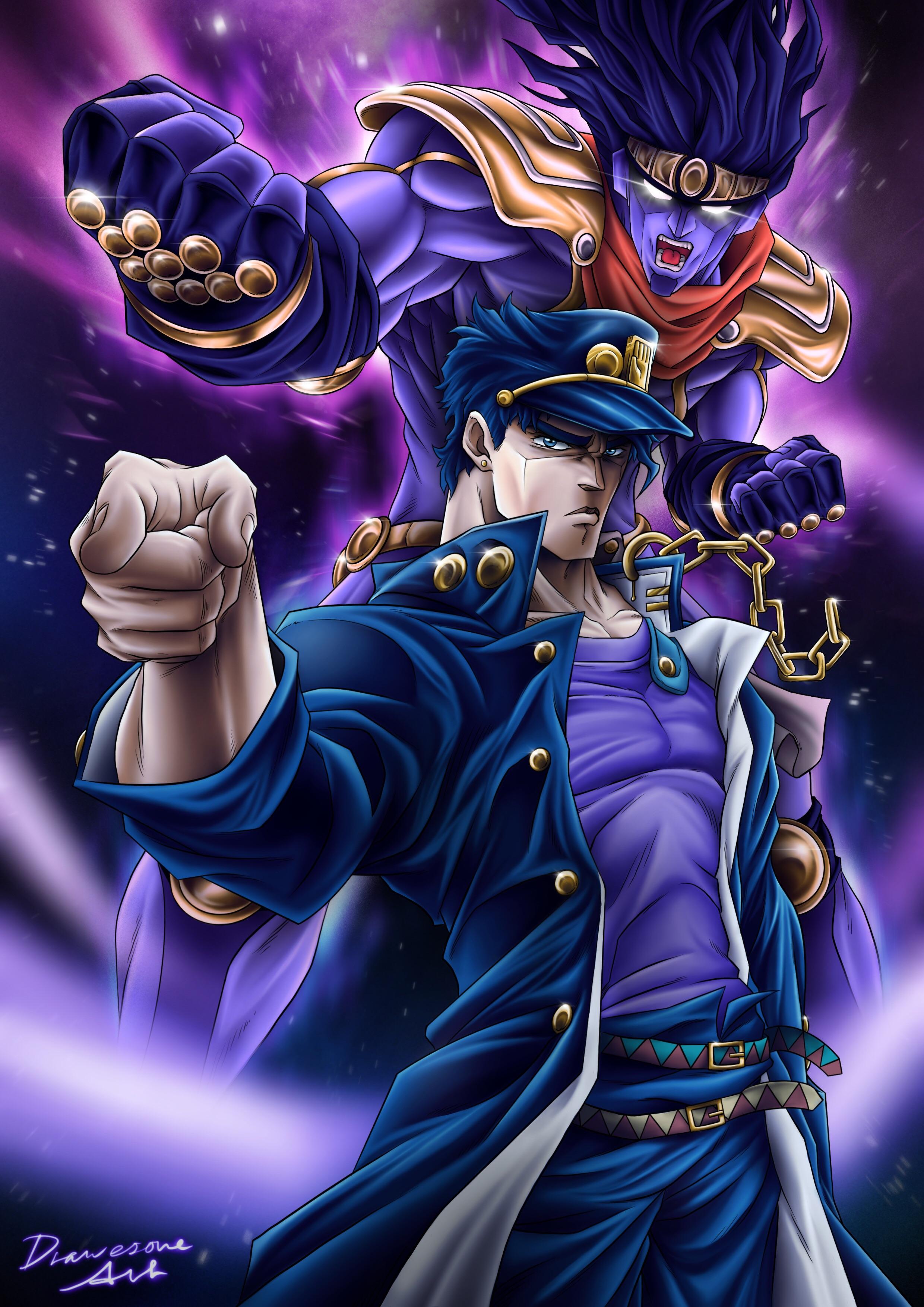 Featured image of post Jotaro And Star Platinum Art