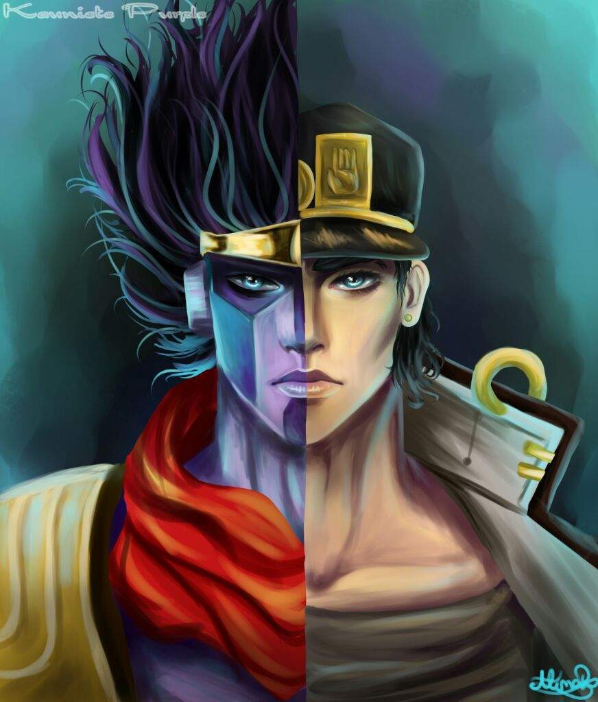 pix Jotaro And Star Platinum Art