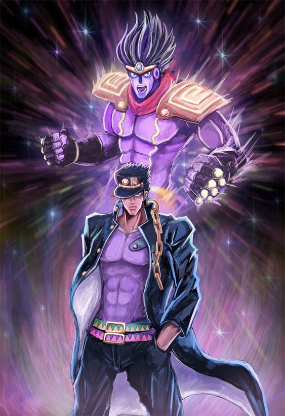 pix Jotaro And Star Platinum Art