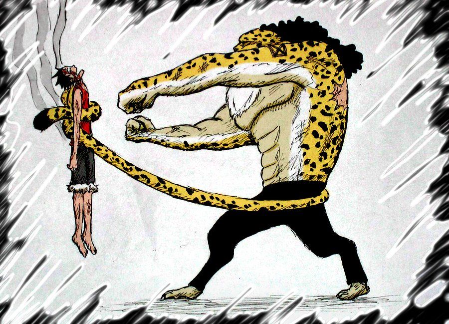 pix Luffy Vs Rob Lucci Manga