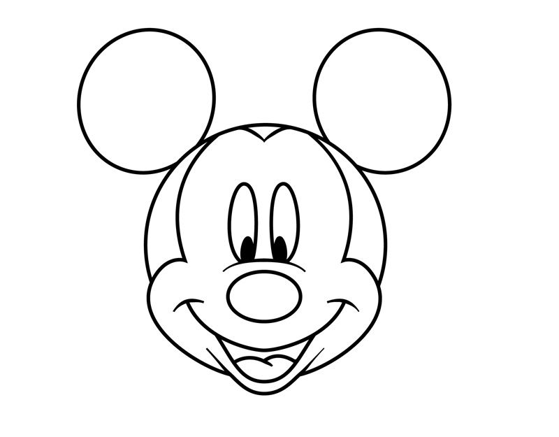 Featured image of post Mickey Mouse Line Drawing