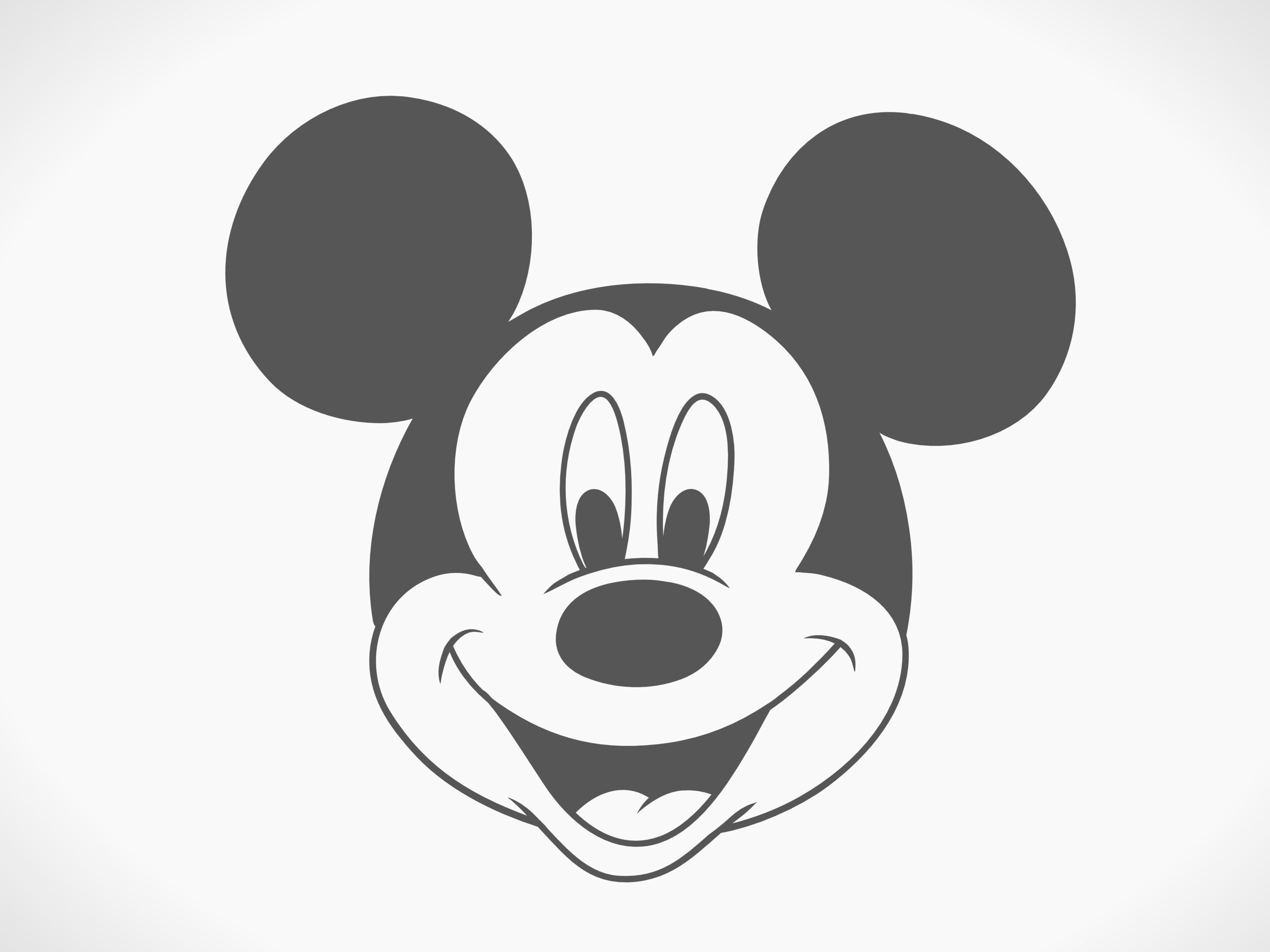 wallpapers Mickey Mouse Line Drawing