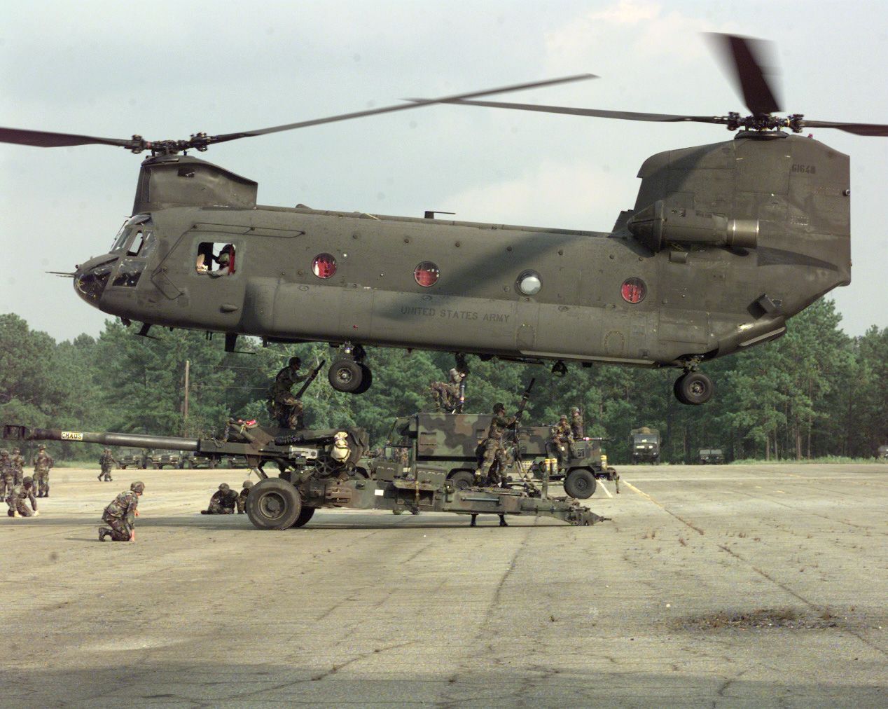 pix Military Hercules Helicopter