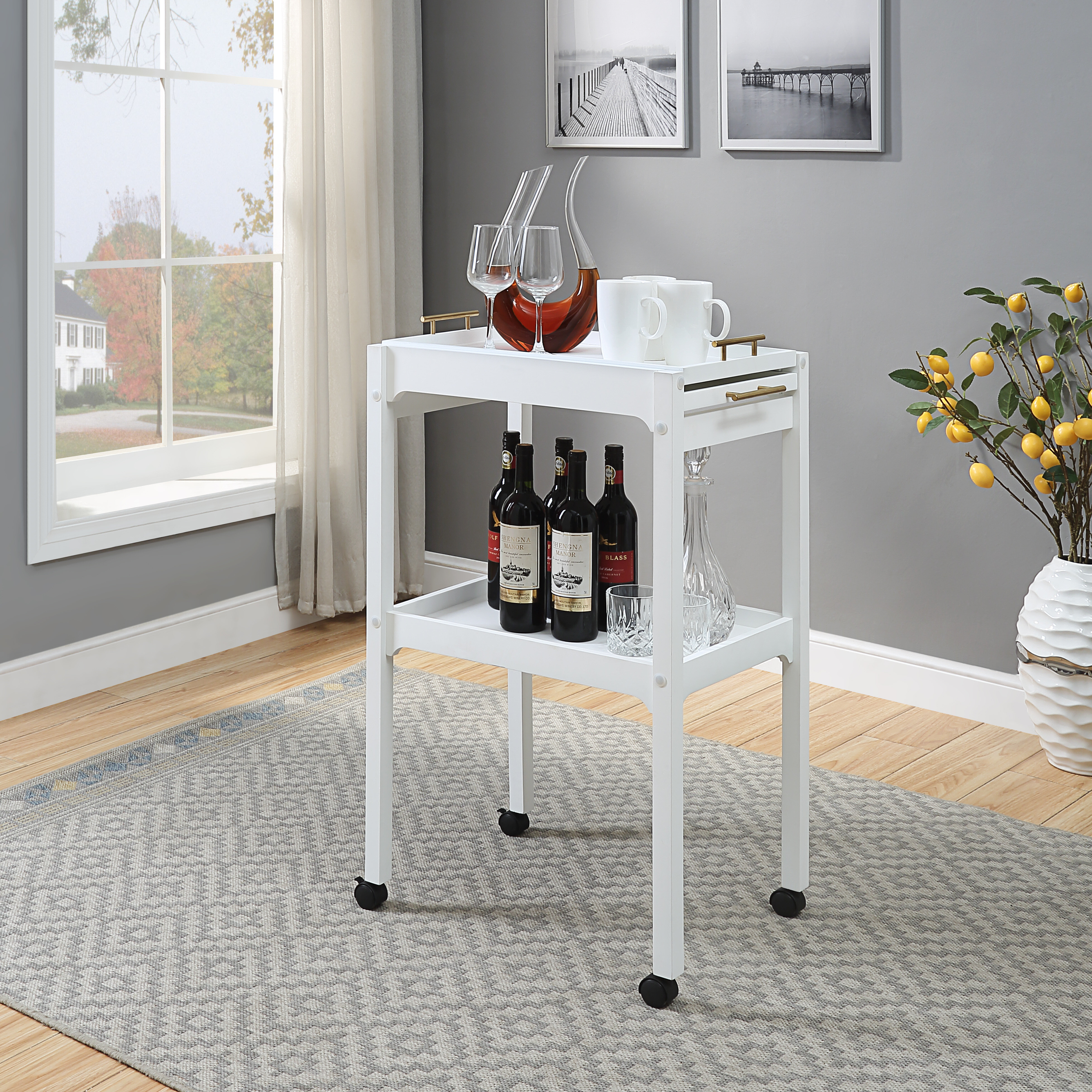 pic Modern Contemporary Bar Cart