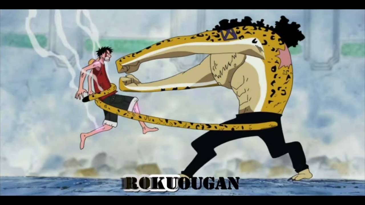 images One Piece Luffy Vs Rob Lucci