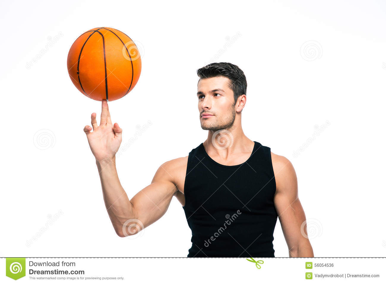 pics Person Spinning Basketball On Finger