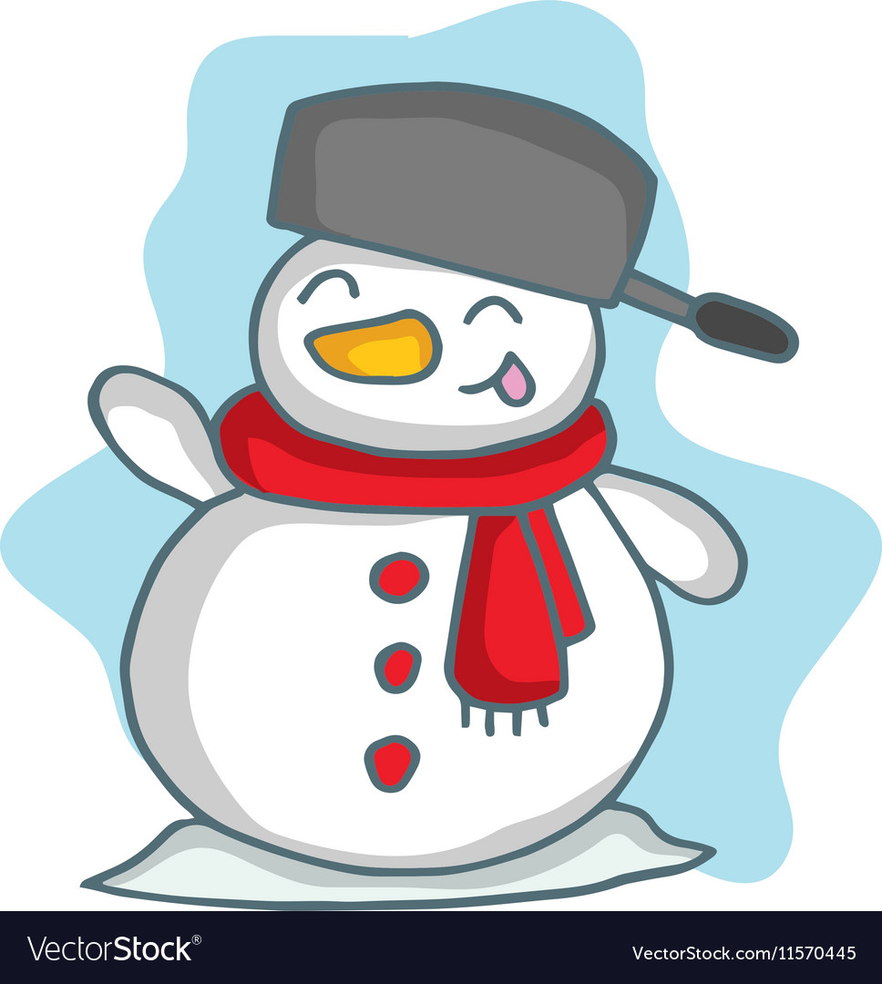 pics Picture Of Snowman With Scarf