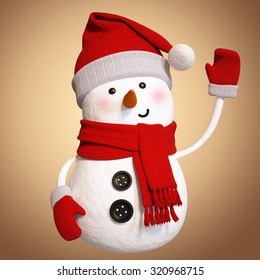 photo Picture Of Snowman With Scarf