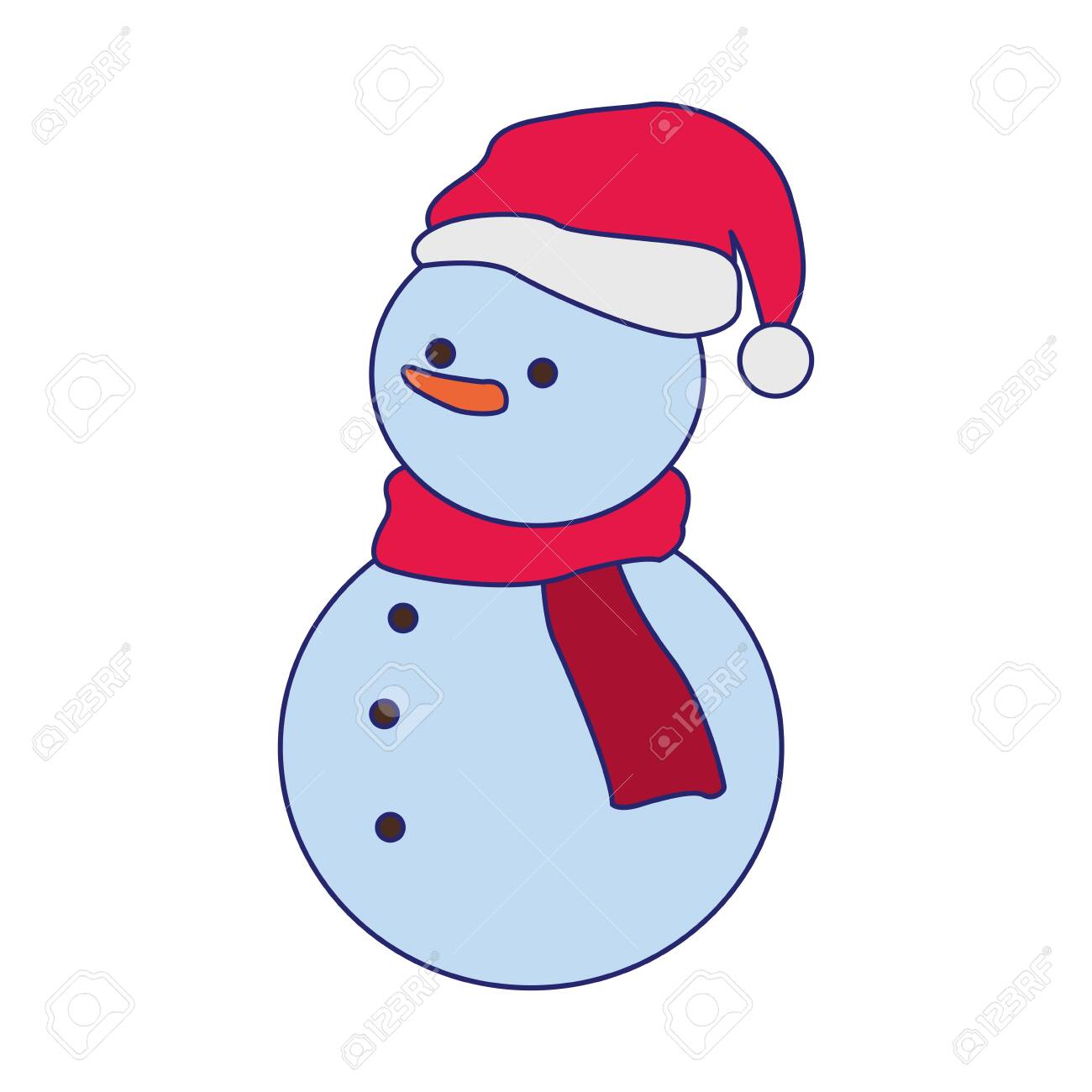 images Picture Of Snowman With Scarf