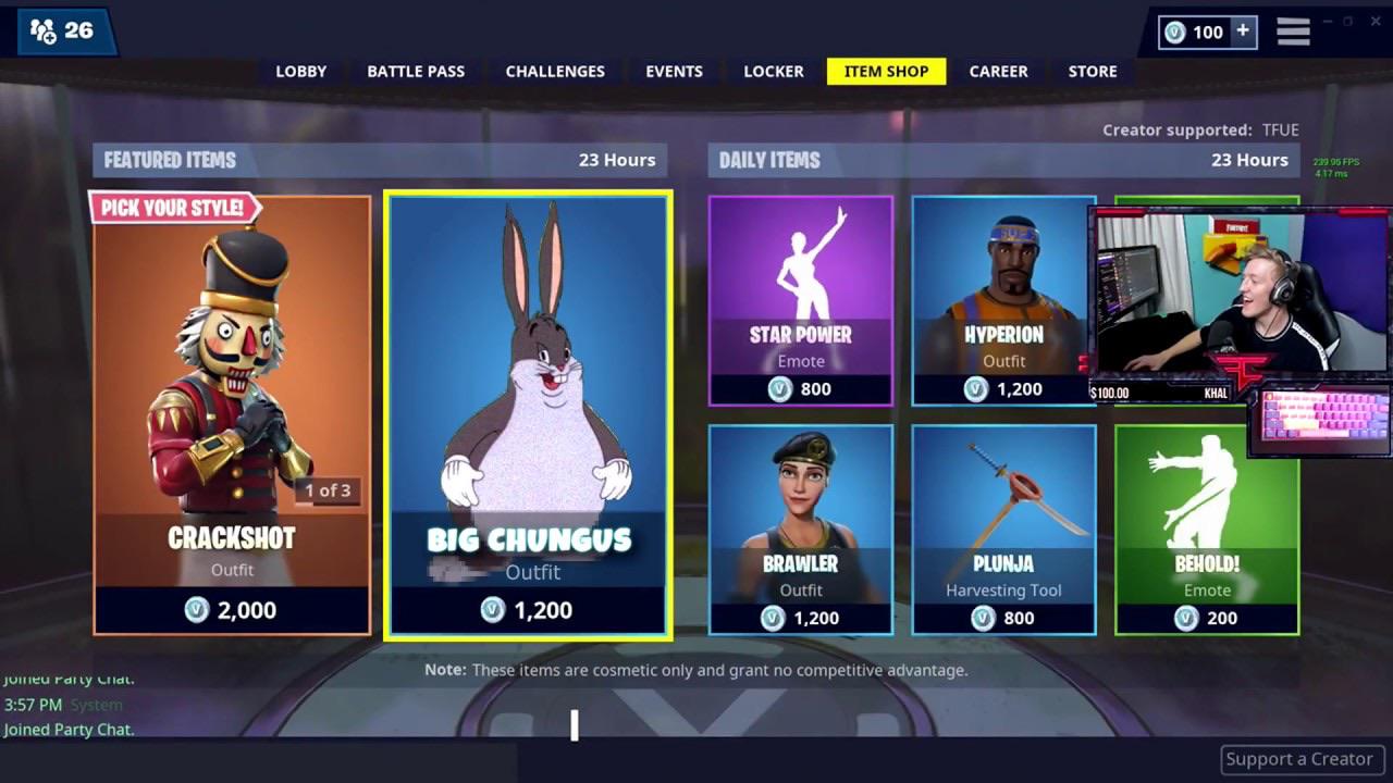 photo Pictures Of Big Chungus From Fortnite