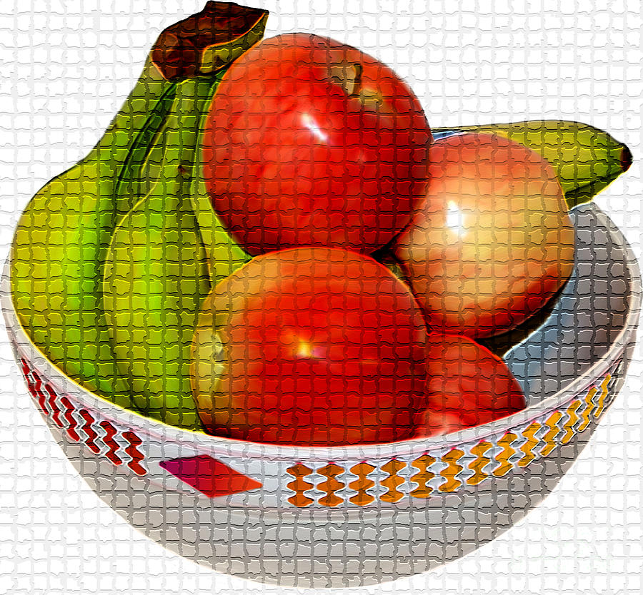 pics Pixel Fruit Bowl