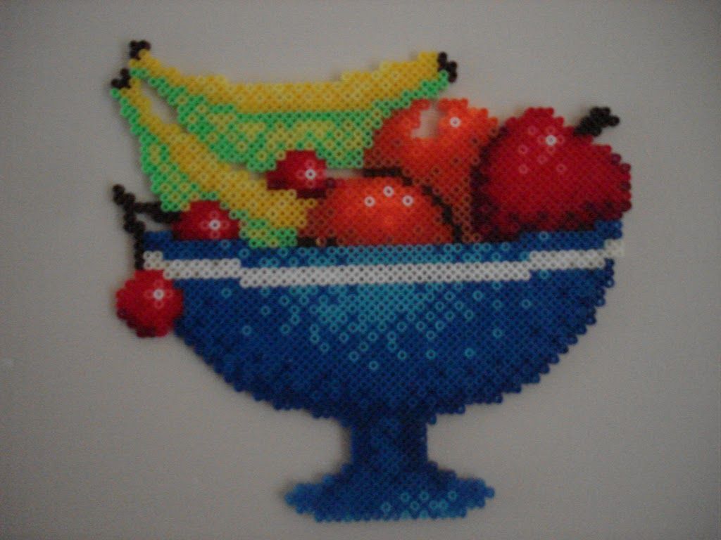 photo Pixel Fruit Bowl